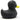Quietscheente Big Black Duck
