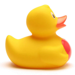 Badeente mit Herz