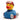 Snowboard Badeente